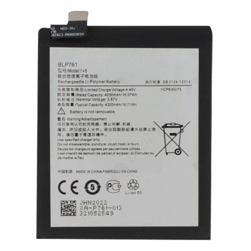 Batterie Interne Oneplus 8 4320mah 100% Compatible Remplace Blp761
