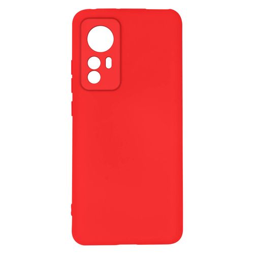 Coque Xiaomi 12t Et 12t Pro Semi-Rigide Soft-Touch Fine Rouge