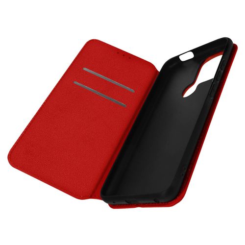 Housse Xiaomi Redmi A1 2022 Clapet Portefeuille Support Vidéo Rouge