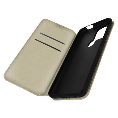 Housse Xiaomi Redmi A1 2022 Clapet Portefeuille Support Vidéo Doré