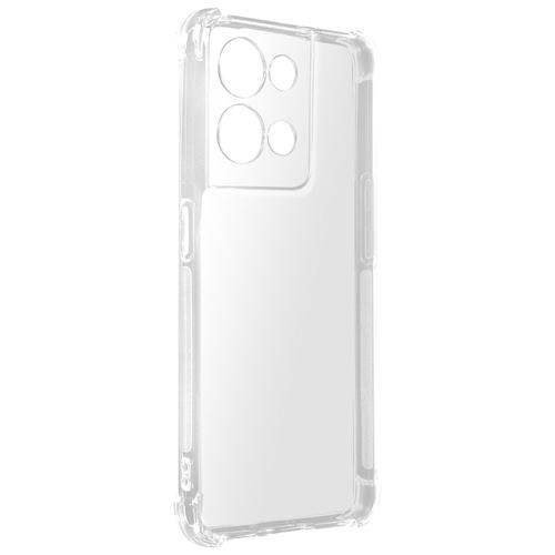 Coque Oppo Reno 8 5g Silicone Gel Souple Coins Renforcés Antichocs Transparent