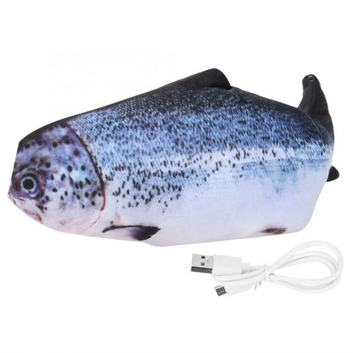Jouet Électronique Pour Enfants, Chargement Usb Électrique, Simulation De Poisson Rebondissant, Chien Chat, À Mâcher, Fournitures De Morsure