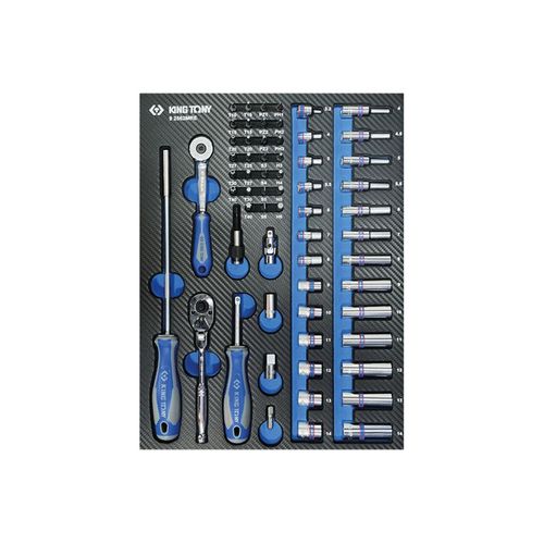 Module mousse + PP 62 pièces 1/4 4-14mm Courtes et Longues-embouts