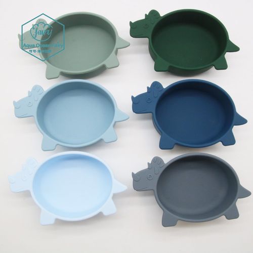 Bol De Compléments Alimentaires Pour Bébé Mouton, Bol À Ventouse En Silicone De Qualité Alimentaire, Vente En Gros