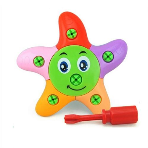 Ensemble De Vis Et D'écrous En Plastique Pour Enfant, Éducation Précoce, Bricolage, Démontage, Train, Avion, Tournevis, Modèle Assemblé, Outils, Jouets