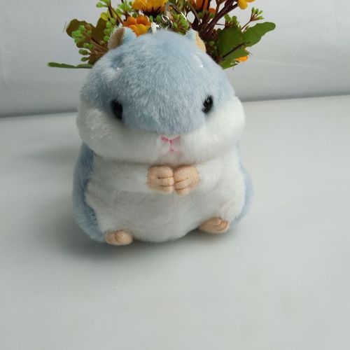 Porte-Clés En Forme De Hamster En Peluche En Fausse Fourrure Pour Femme, Poupée, Jouet, Pompon, Kawaii, Moelleux, Fille, Bibelots, Pour Sac À Main,