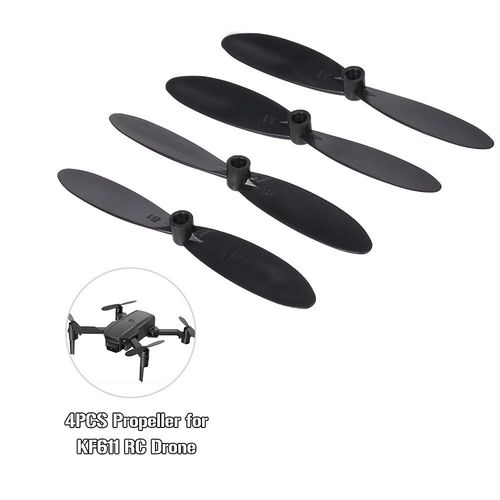 Hélices Pour Drone Pliable Kf611 Rc, 4 Pièces, Accessoires, Pièces De Rechange-Générique