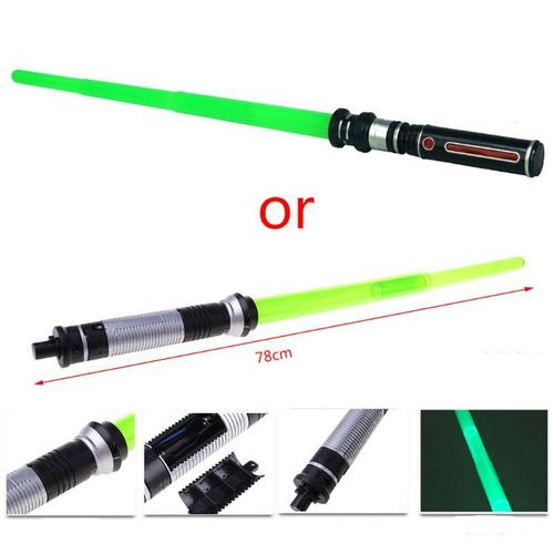 Sabre Laser Télescopique, Nouveau Jouet Épée Clignotante, Cosplay, Étoile Lumineuse, Musique, Lasr, Jouet Pour Enfants, Cadeau Pour Garçons, 1 Pièce