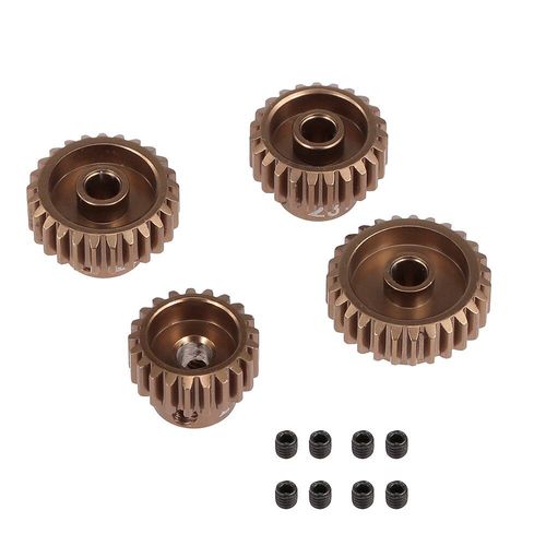Jeu D'engrenages À Pignons De Moteur Sans Balais 48dp 21t 23t 25t 27t Pour Voiture De Course À Dérive 1:10 S Cs R31 Scx10 Rc, Camion D'escalade Tout-Terrain