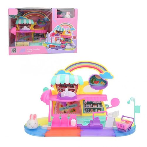 Maison De Jeu Écologique Pour Enfants, Simulation De Piste, Supermarché, Caddie, Chariot, Ensemble De Jouets Électriques Pour Enfants, Cadeau