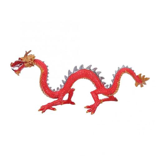 Figurine En Silicone En Forme De Dragon Chinois, Simulation Originale, Jouet D'action Pour Enfants, Figurines Réalistes, Jouet Éducatif, Cadeau