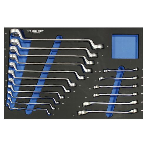 Module mousse + PP 17 pcs Clés polygonales et tuyauter