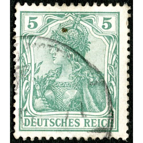 Timbre Oblitéré Deutsches Reich, 5