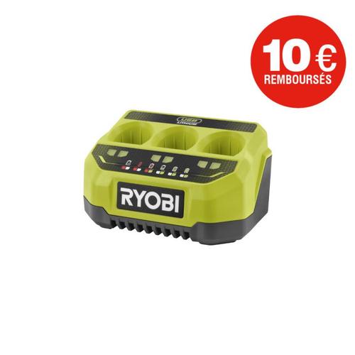 Chargeur séquentiel 3 ports RYOBI 4V USB Lithium - 2,0Ah - RC43P