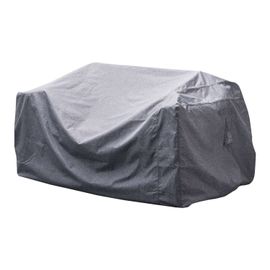 Housse De Protection Pour Canapé L Hambo - 260 X 115 X 100 Cm - Gris