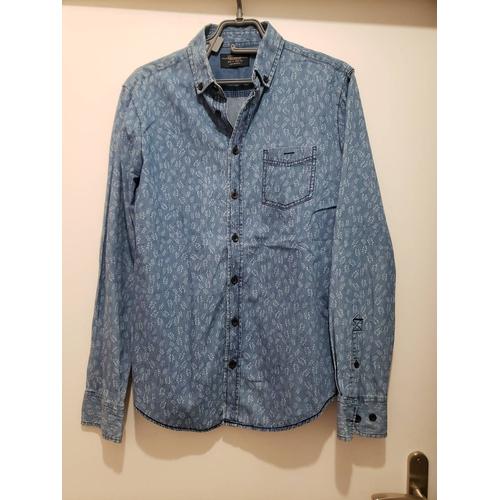 Chemise Bleu Pull And Bear