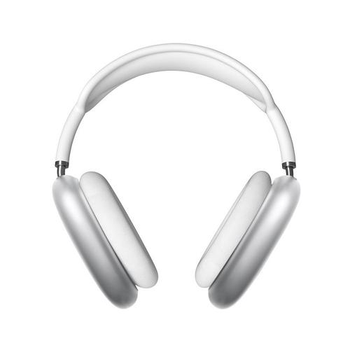 P9Max Casque d'écoute Bluetooth sans fil pour Apple Air mas Casque d'écoute Bluetooth argenté