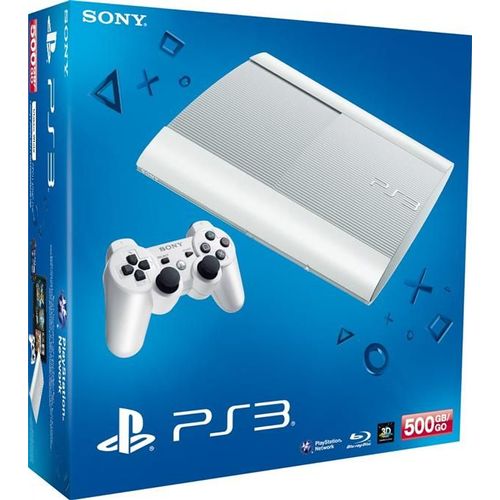Console Playstation 3 (500 Go) Blanche