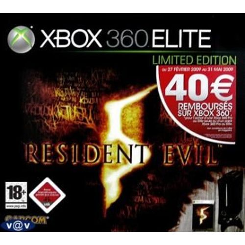 Console Xbox 360 Elite (120 Go) + Resident Evil 5