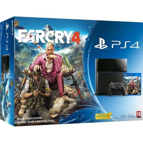 Pack Console Playstation 4 (500 Go) & Far Cry 4