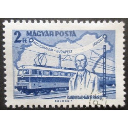 Hongrie N°1946 Ingénieur Kalman Kando Oblitéré