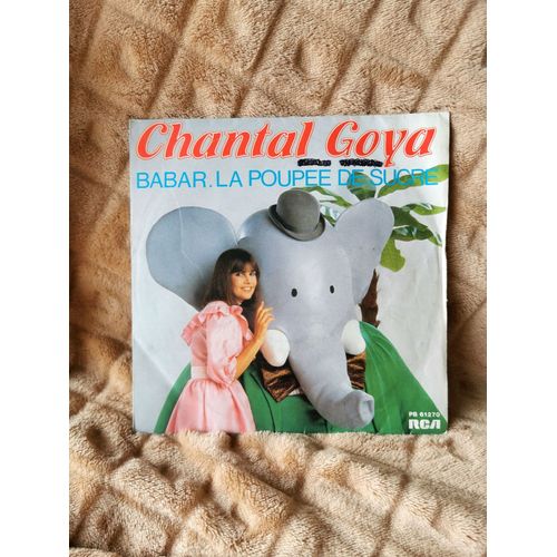 Disque Vinyle 45t Chantal Goya Babar La Poupée De Sucre