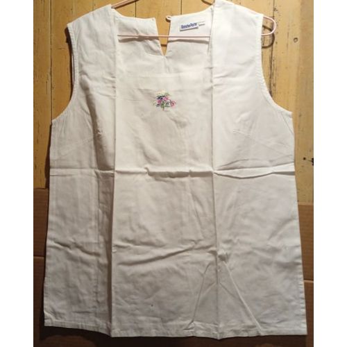 T-Shirt Femme - " Blanche Porte " - Sans Manches - Taille 42/44