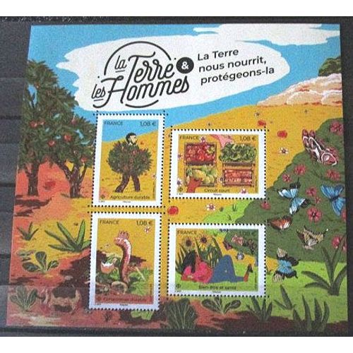 2021. Feuillet F5514: La Terre Et Les Hommes. Agriculture Durable.