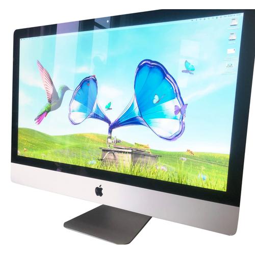 Apple iMac 27" 5K (Mi-2017) Intel Core i7 - 4.2 Ghz - Ram 64 Go - SSD 512 Go + HDD 3 To