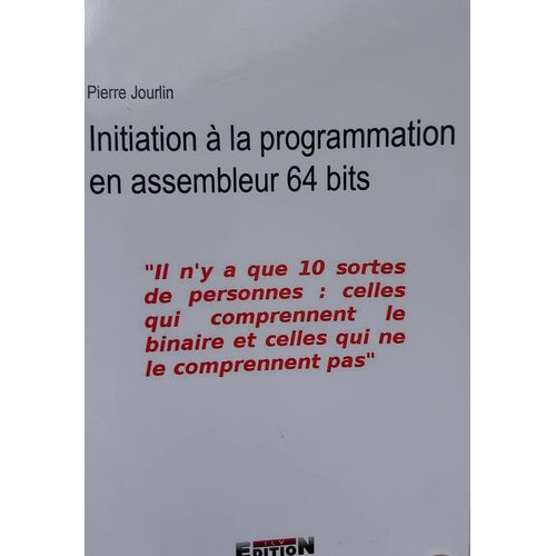 Initiation À La Programmation En Assembleur 64 Bits