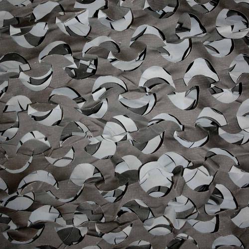 Filet De Camouflage Crazy Camo Nuit Noir Et Gris Fonce 3 M X 2.4 M Camo Systems Anti-Feu - 14479002 / 469221 / Lw03nc Noir