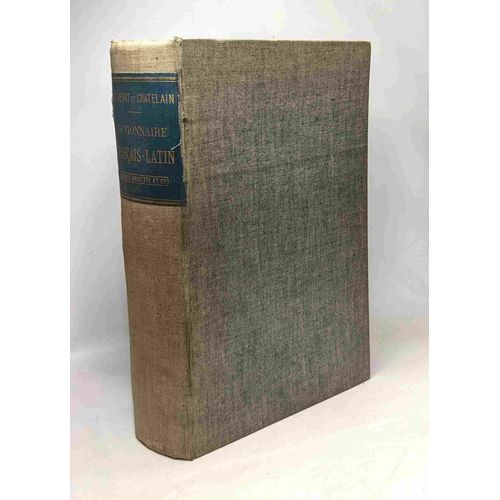 Dictionnaire Français-Latin - 39e Édition Revisée Et Corrigée Par Emile Chatelain