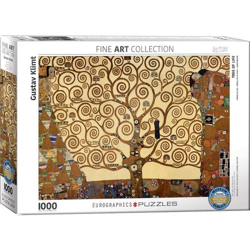 Puzzle Eurographics Arbre De Vie - Gustav Klimt - 1000 Pièces