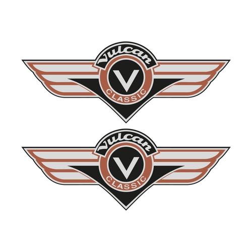 Kit Autocollants Compatible Avec Moto De Route Kawasaki Vulcan Vn 800
