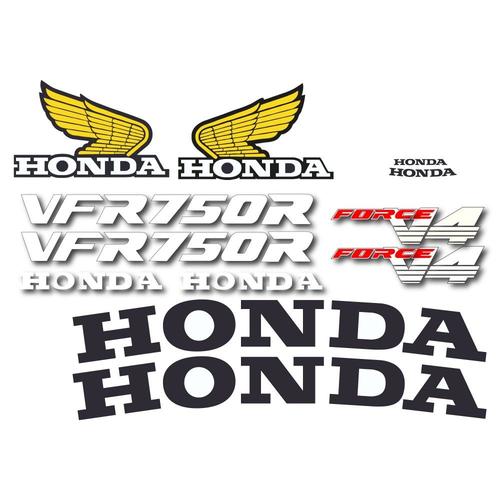 Kit Autocollants Compatible Avec Moto De Route Honda Vfr 750r Rc 30