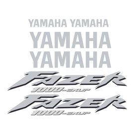 Kit Autocollants Compatible Avec Moto De Route Yamaha Fzs 1000 Fazer 2001