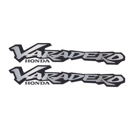 Kit Autocollants Compatible Avec Moto Trail Honda Varadero Xl 1000v 00 02 Rouge