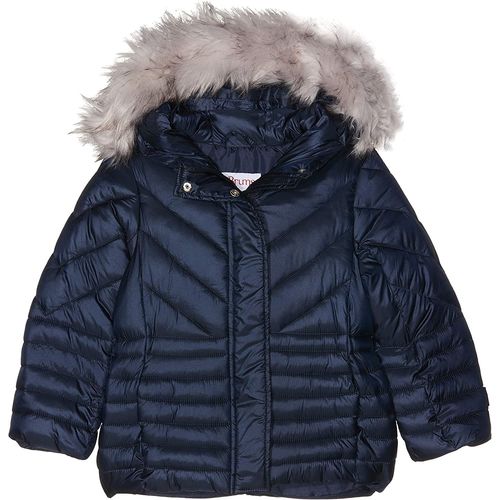 Caban Imbottito Con Cappuccio Eco-Pelo - 7 Anni
