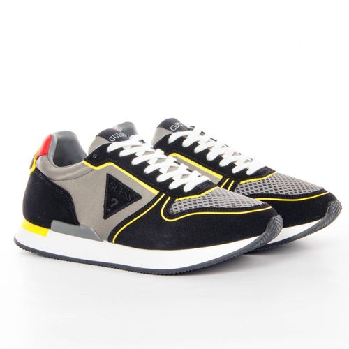 Basket Guess Potenza Classic Logo Triangle Noir