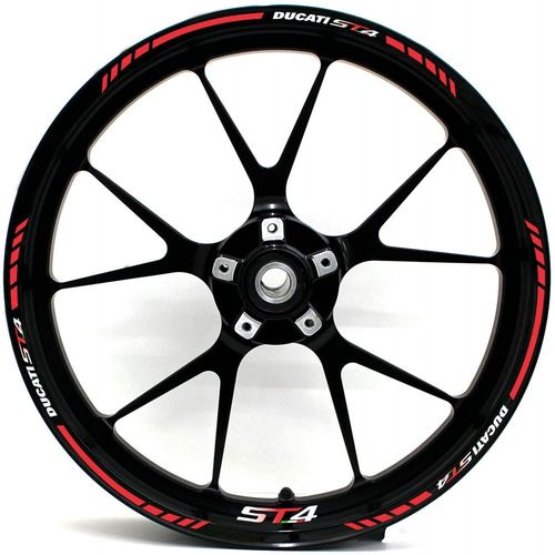 Kit Autocollants Compatible Avec Avecjante Moto Ducati St4