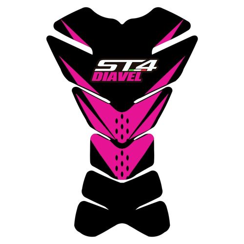 Autocollants Compatible Avec De Protection De Réservoir Moto Ducati St4 Diavel Mod.2