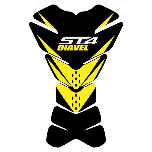 Autocollants Compatible Avec De Protection De Réservoir Moto Ducati St4 Diavel Mod.2