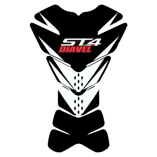 Autocollants Compatible Avec De Protection De Réservoir Moto Ducati St4 Diavel Mod.2