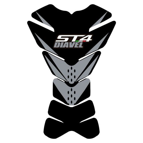 Autocollants Compatible Avec De Protection De Réservoir Moto Ducati St4 Diavel Mod.2