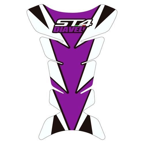 Autocollants Compatible Avec De Protection De Réservoir Moto Ducati St4 Diavel Mod.3