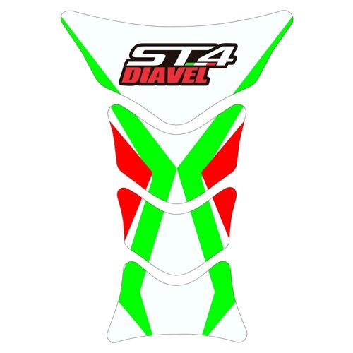 Autocollants Compatible Avec De Protection De Réservoir Moto Ducati St4 Diavel Mod.4
