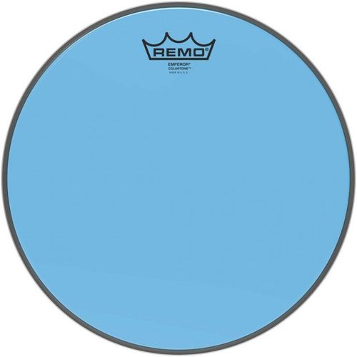 Remo Be-0312-Ct-Bu - Peau De Frappe Emperor Colortone, Bleu, 12''