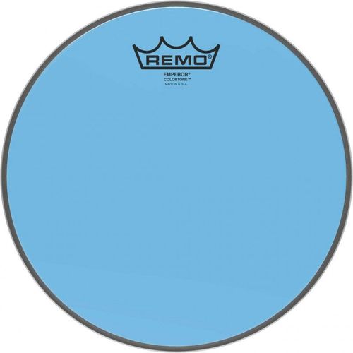 Remo Be-0310-Ct-Bu - Peau De Frappe Emperor Colortone, Bleu, 10''
