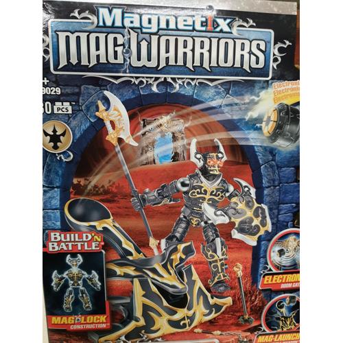 Mega Bloks Magnetix Mag Warriors Megabloks 09029 Figurines Jouets Vintage Dans Sa Boite