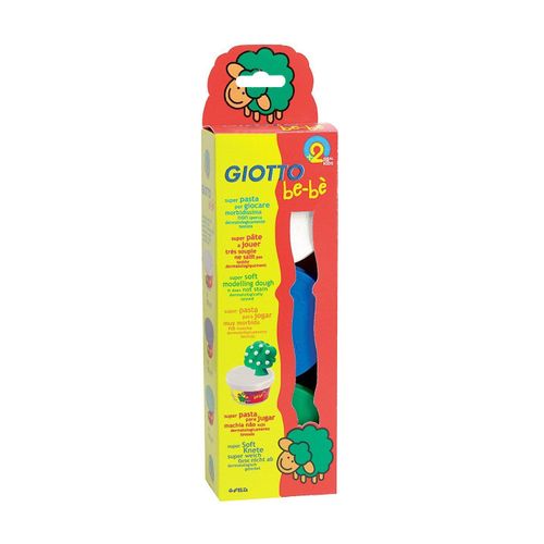 Giotto Bebe Dough White Green Blue 3x100g